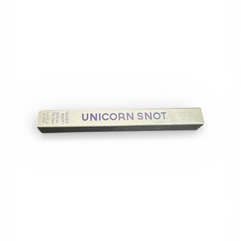 Unicorn Snot Quiet Riot Glitter Lip Duo “Chasm” NIB